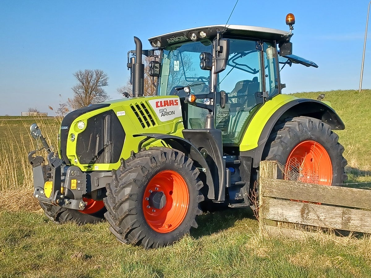 Afgeleverd: Claas Arion 510 Cis